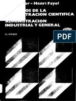 1principios de La Administracion Cientifica Administracion Industrial y General PDF