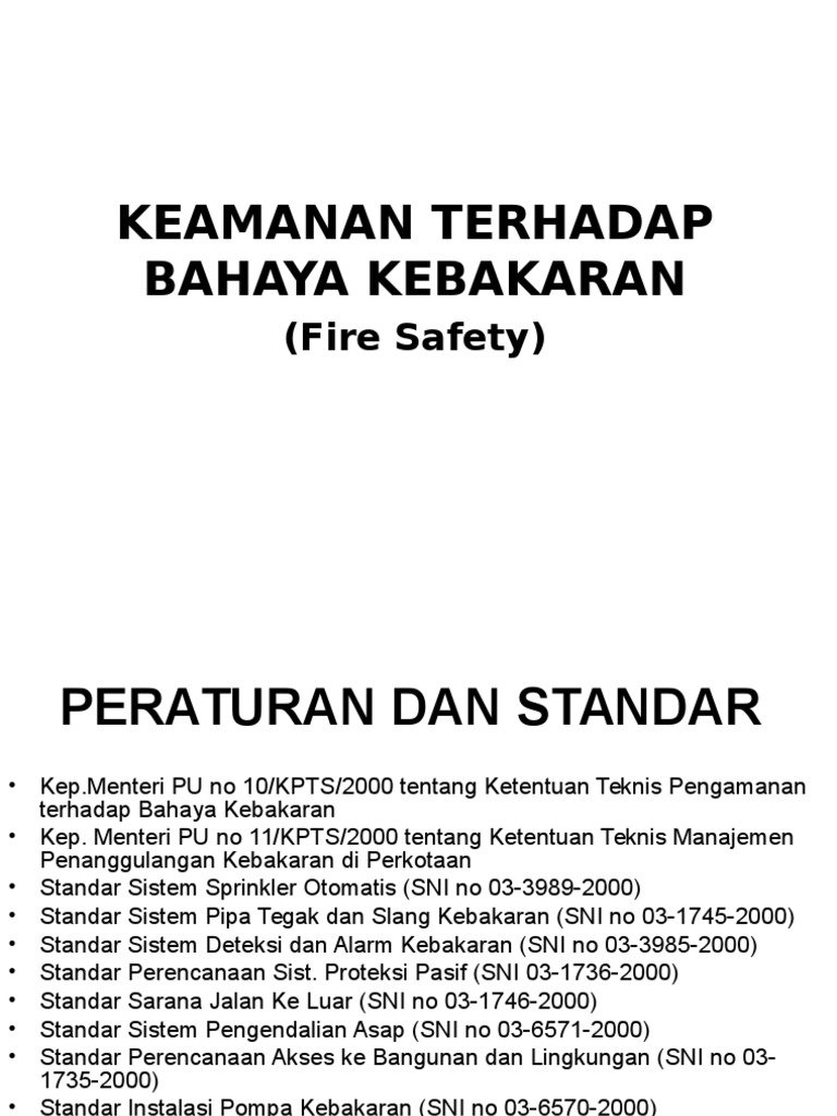 Makalah Kebakaran PDF