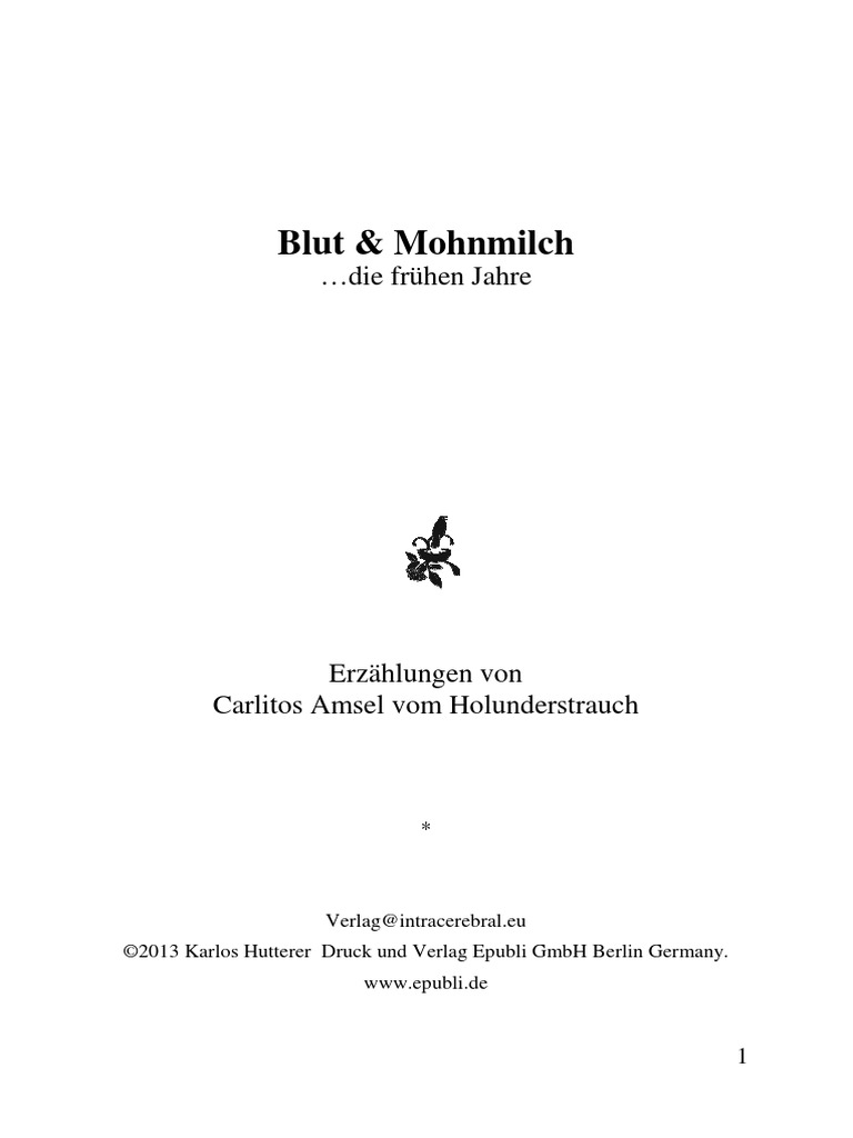 Blut Mohnmilch - 