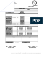 Formulario de Soporte