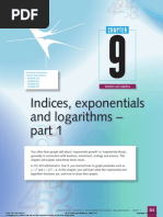 Chap 9 Indices, Exponentials and Logarithms Part 1 PDF