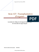 Transplantation D'organes