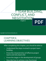 Chapter 6 - Project Team Building, Conflict, & Negotiation