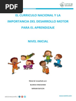 El Curriculo Nacional y La Importancia Del Desarrollo Motor Para El Aprendizaje