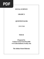 Question Bank Class x Term 2