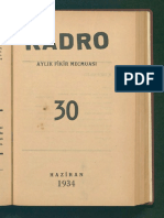 Kadro Dergisi Sayı 30 - Haziran 1934