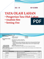 11-Kuliah - 11 Tata Olah Lahan PDF
