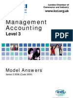 Management Accounting Level 3/series 3 2008 (Code 3024)