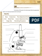 Parts of A Microscope PDF