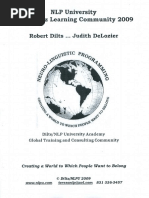 Download Robert Dilts - 2009 NLP Practitioner - Manual by Raluca Oana SN339655364 doc pdf