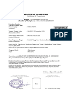 Sertifikat Kompetensi: Number of Certificate: 0931401540120150108