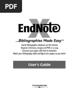 EndNote Tutorial