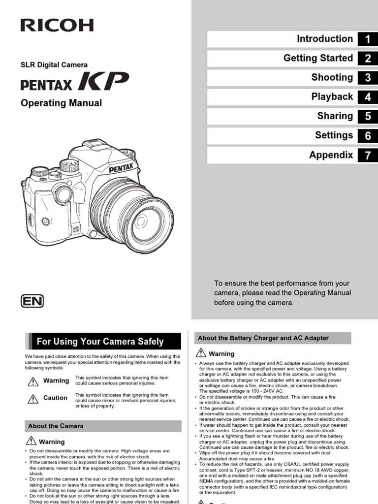pentax KP USER MANUAL Live Preview Autofocus Free 30day Trial