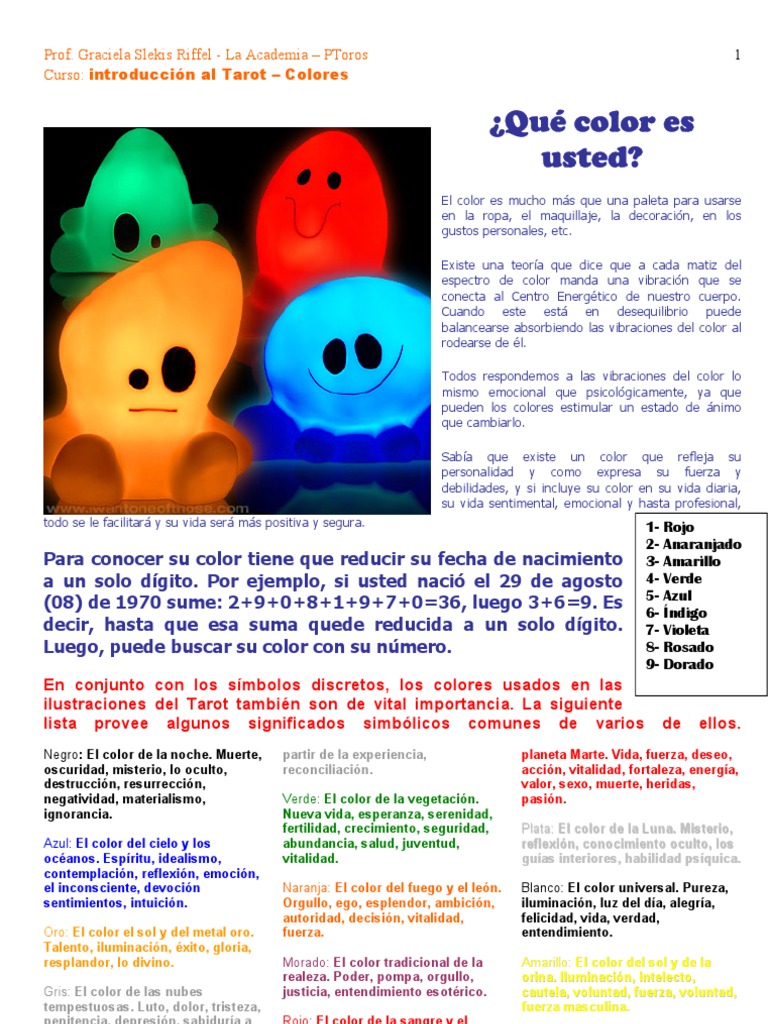 Magia Del Color | PDF | Color | Hígado