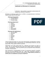 Aula 4 - Trabalhando As Diferenças No Casamento