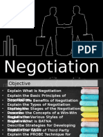 Negotiation Skills Basics