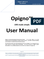 Opigno User-Manual