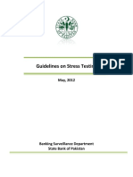 Guidelines On Stress Testing