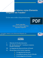 La Auditoria Interna Como Elemento Mitigador de Fraudes