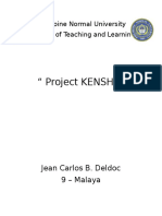 Science 9 - Project Kenshi
