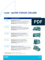 York Water-Cooled Chillers: Capacity Model and Description