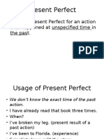 Present Perfect Tense Guide - Usage, Formation, Examples