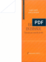 Escribir en Espan Ol Claves para Una Correccio N de Estilo Maria Marta Garcia Negroni PDF