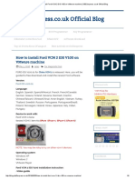 How to Install Ford VCM 2 IDS V100 on VMware Machine _ OBD2express.co
