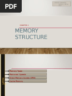  Memory Structure