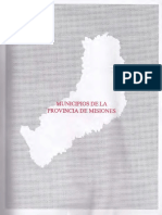 Los Municipios de La Provincia de Misiones 1991_municipios
