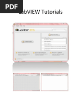 Labview Tutorials 01