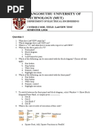 Mangosuthu University of Technology (Mut) : Course:Code, Title: Labview Test SEMESTER 1,2016