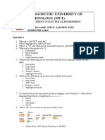 Mangosuthu University of Technology (Mut) : Course:Code, Title: Labview Test SEMESTER 1,2016