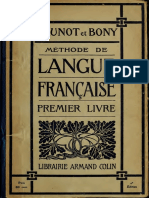 Brunot, Bony, Méthode de Langue Francaise 1