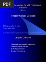 Assembly Language For x86 Processors