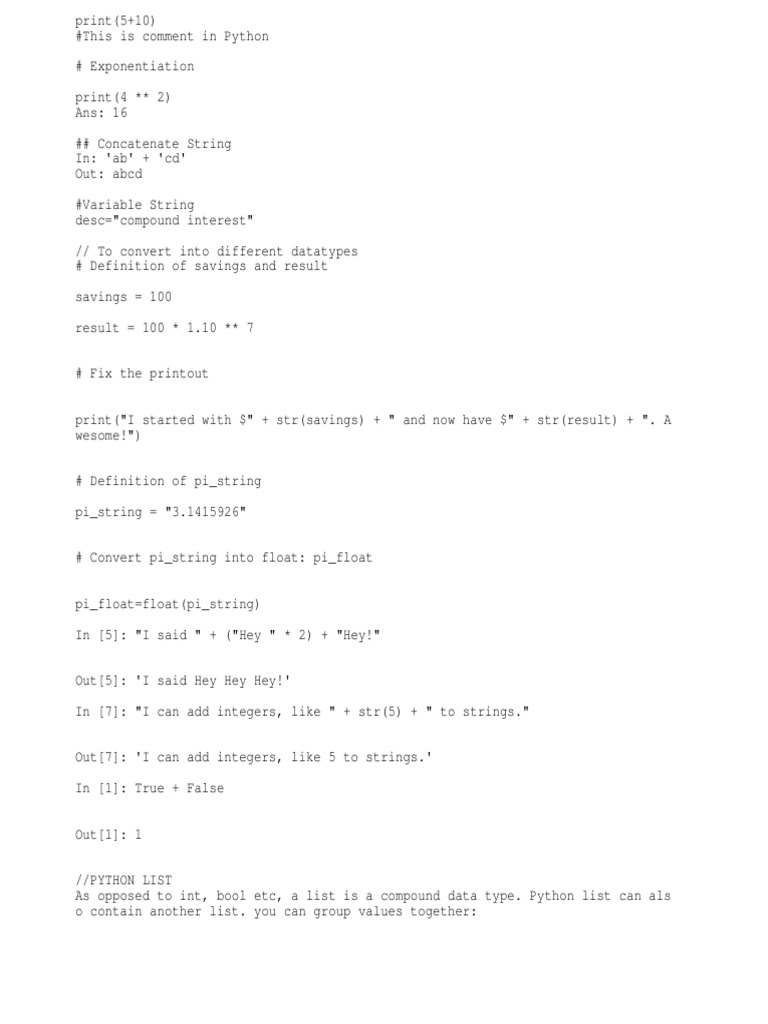 Python | Data Type | Boolean Data Type