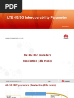 LTE 4G/3G Interoperability Parameter: Huawei Technologies Co., LTD