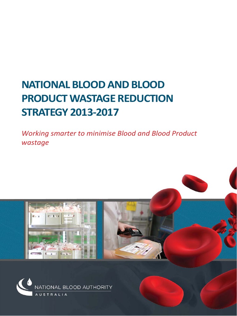 Blood Product Wastage Reduction Strategy | PDF | Blood Plasma | Inventory