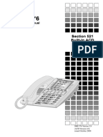 (ACD Version 4.0) DBS 576 Version 3.6 Issued October 2000