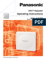 Operating Instructions: DECT Repeater