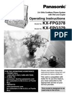 KX-FPG378 KX-FPG379: Operating Instructions