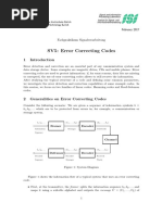 SV5: Error Correcting Codes: Fachpraktikum Signalverarbeitung