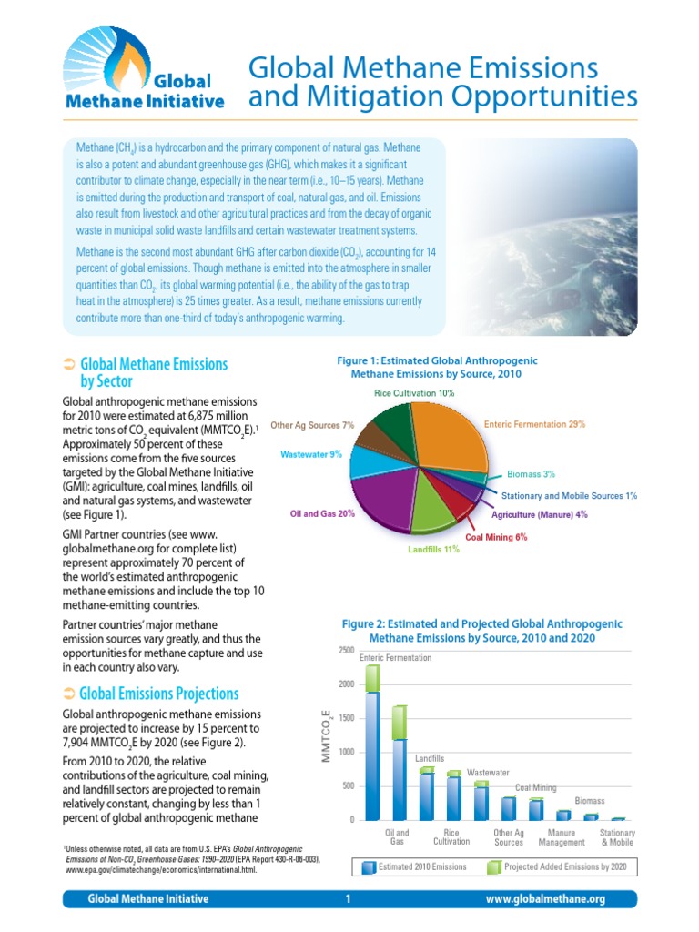 Methane Analysis Fs en | PDF | Climate Change Mitigation | Anaerobic ...