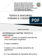 Coesão e Coerência Itiquira