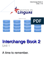 Interchange Book 2 Units 1-16 Review
