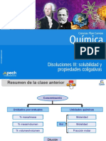 Clase 16 Disoluciones III solubilidad y propiedades coligativas 2016.ppt