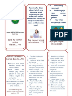 Leaflet Relaksasi Nafas Dalam