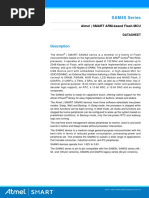 Atmel 11100 32 Bit Cortex M4 Microcontroller SAM4S Datasheet