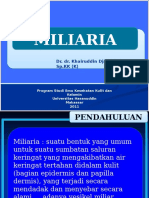 Miliaria, Palmoplantar