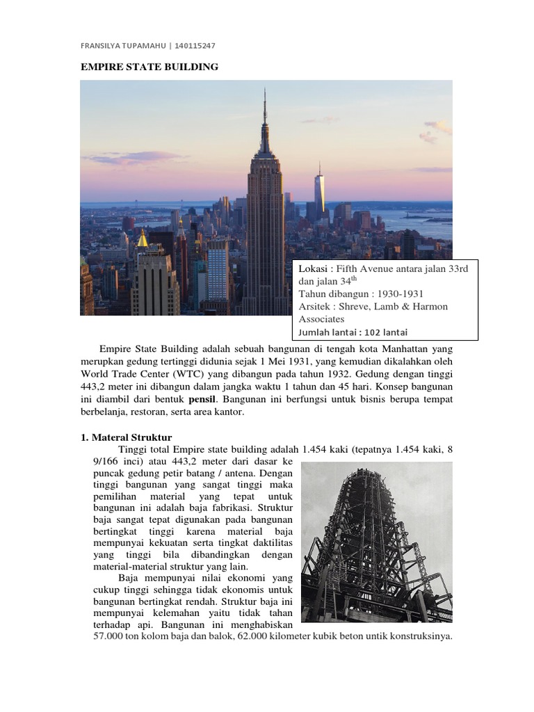 Empire State Building | PDF
